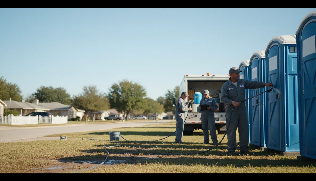 Long-Term Portable Toilet Rental in Wickes, AR near me